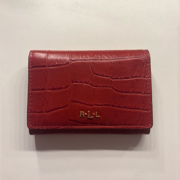 Ralph Lauren Handbags - Ralph Lauren Red Women's Wallet